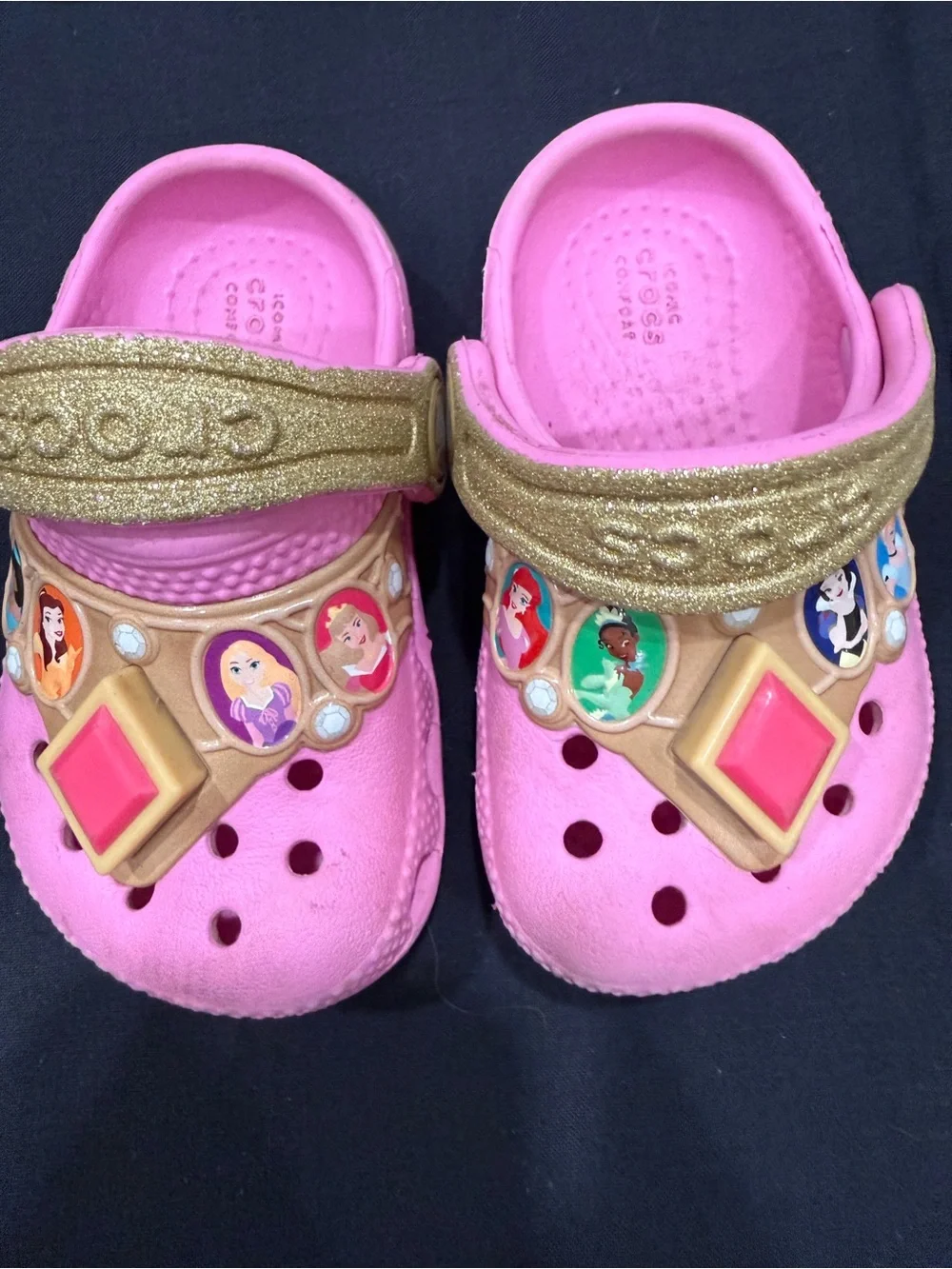 Disney Light Up Princess Crocs